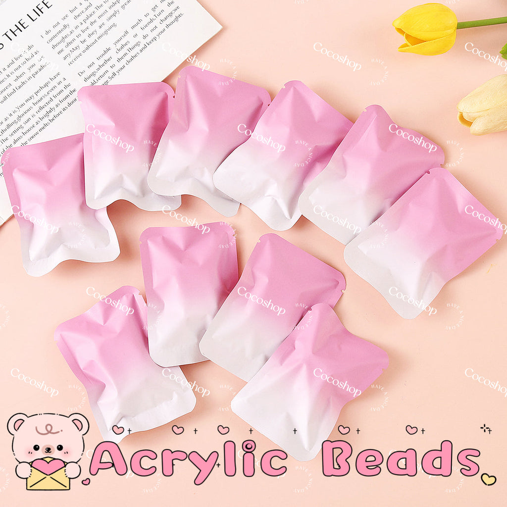Acrylic Beads Bags -- Open  in  live