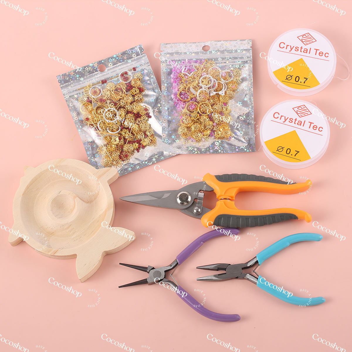 DIY Tools & Kits -- Basic & Necessary for Bracelet Keychain Pen DIY