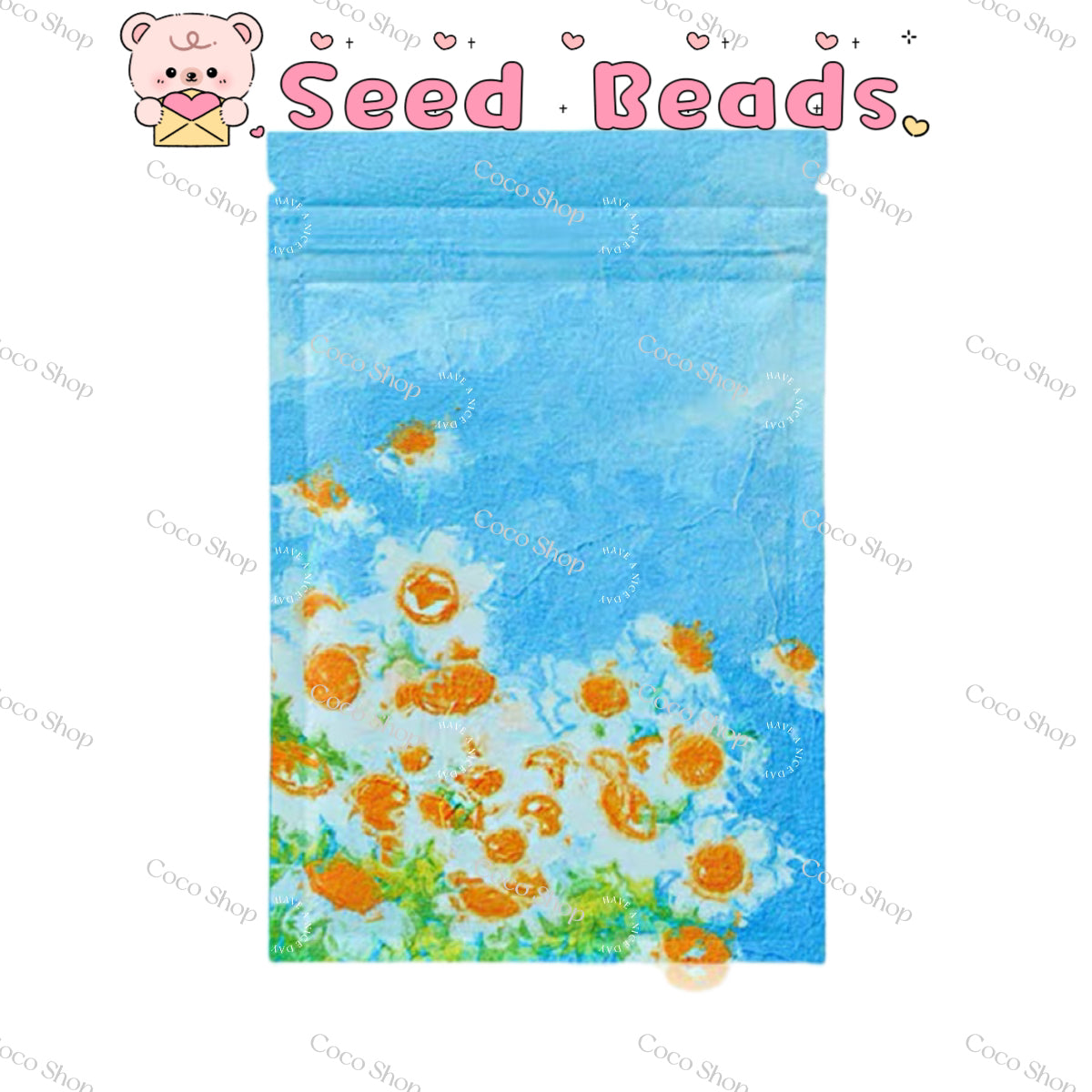 Seed Beads Bags High-Quality -- Open  in live