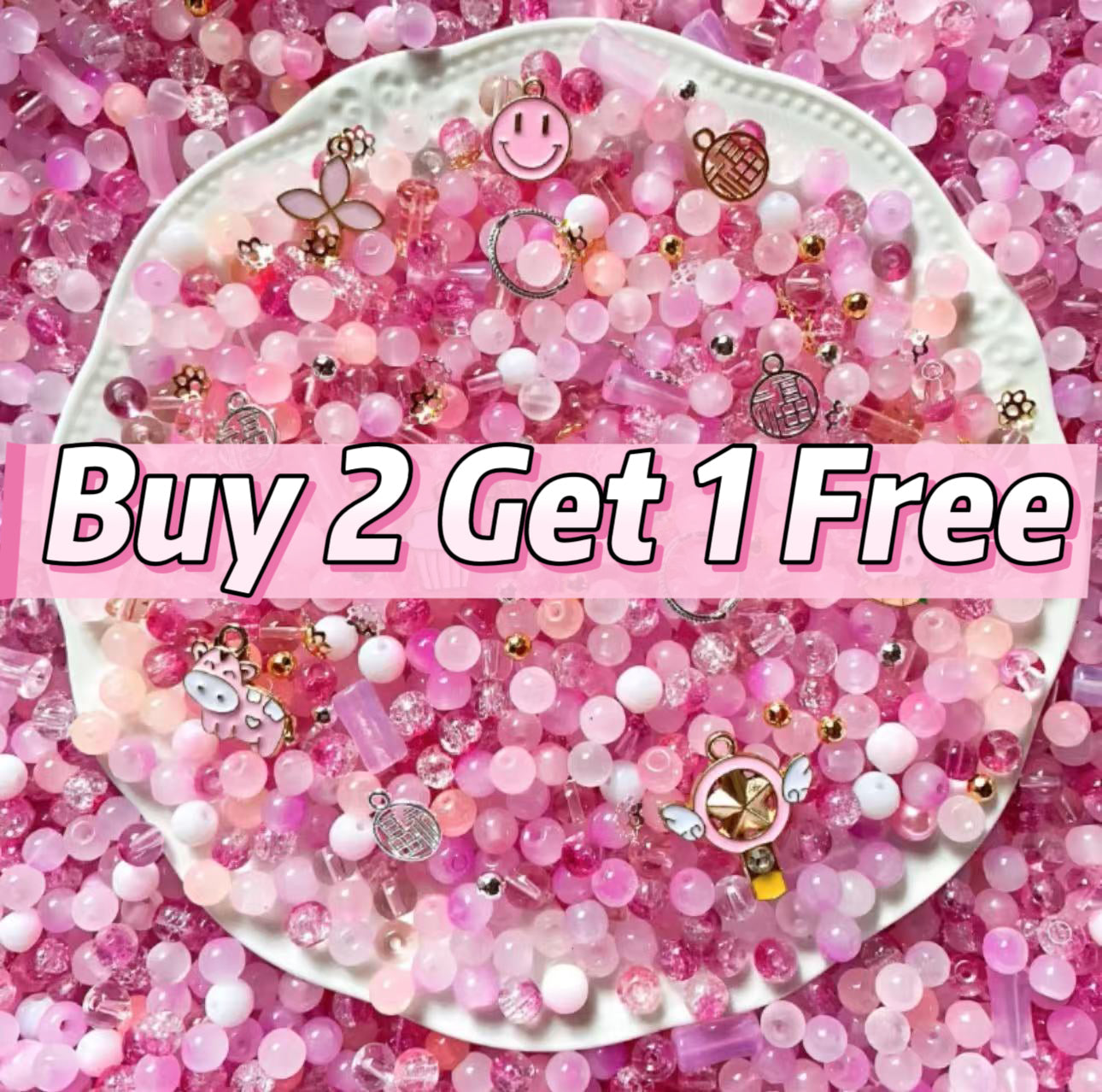 Buy 2 Get 1 Free Beads Mix -- Shovel in Live