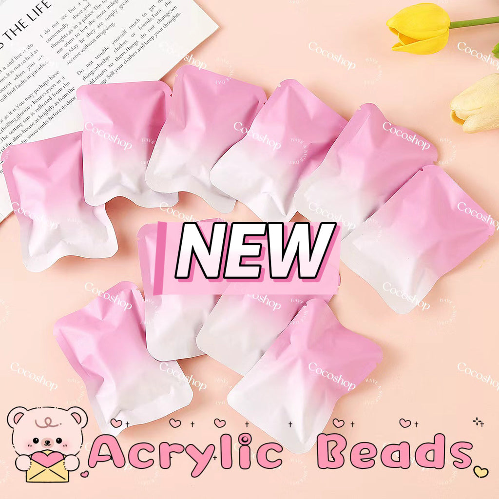 Acrylic Beads Bags -- Open  in  live