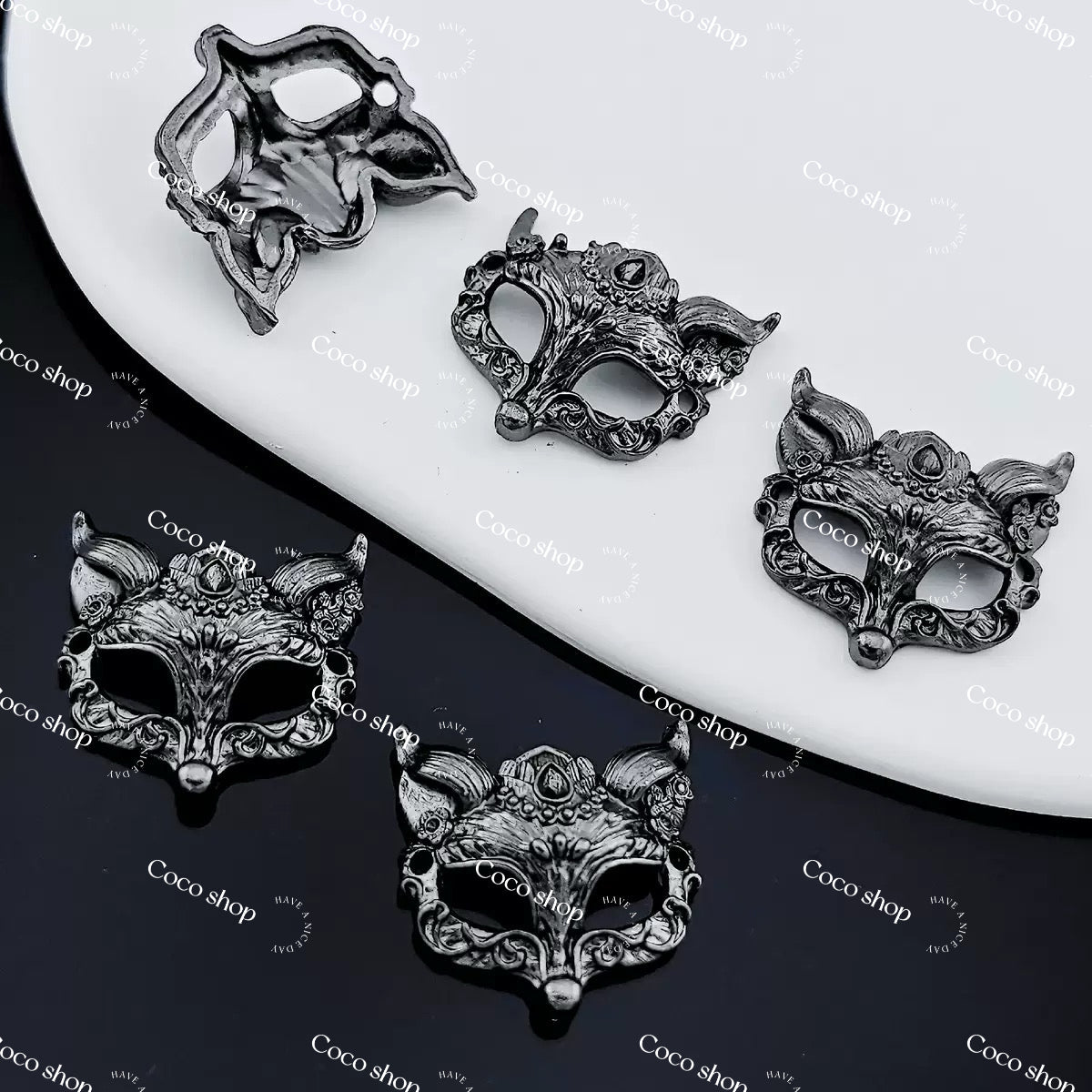 Black & Rose Gold Accessories